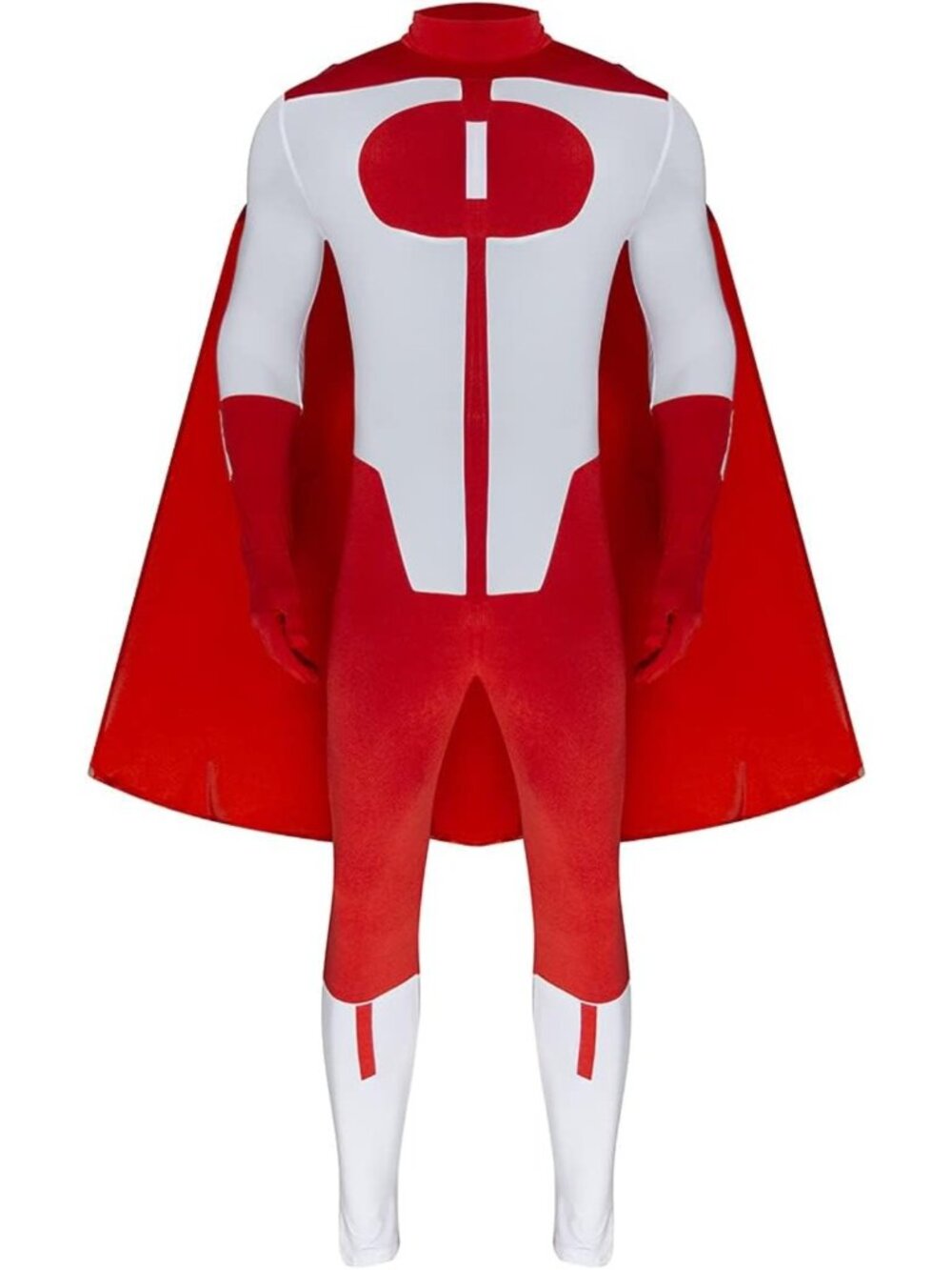 Omni-Man Cosplay Costume for Adults - Full Jumpsuit & Cloak Halloween Outfit